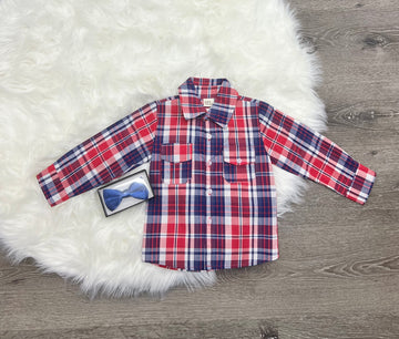 Rugged Plaid Button Up