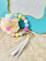 Delilica Stretchy Wristlet Keychains