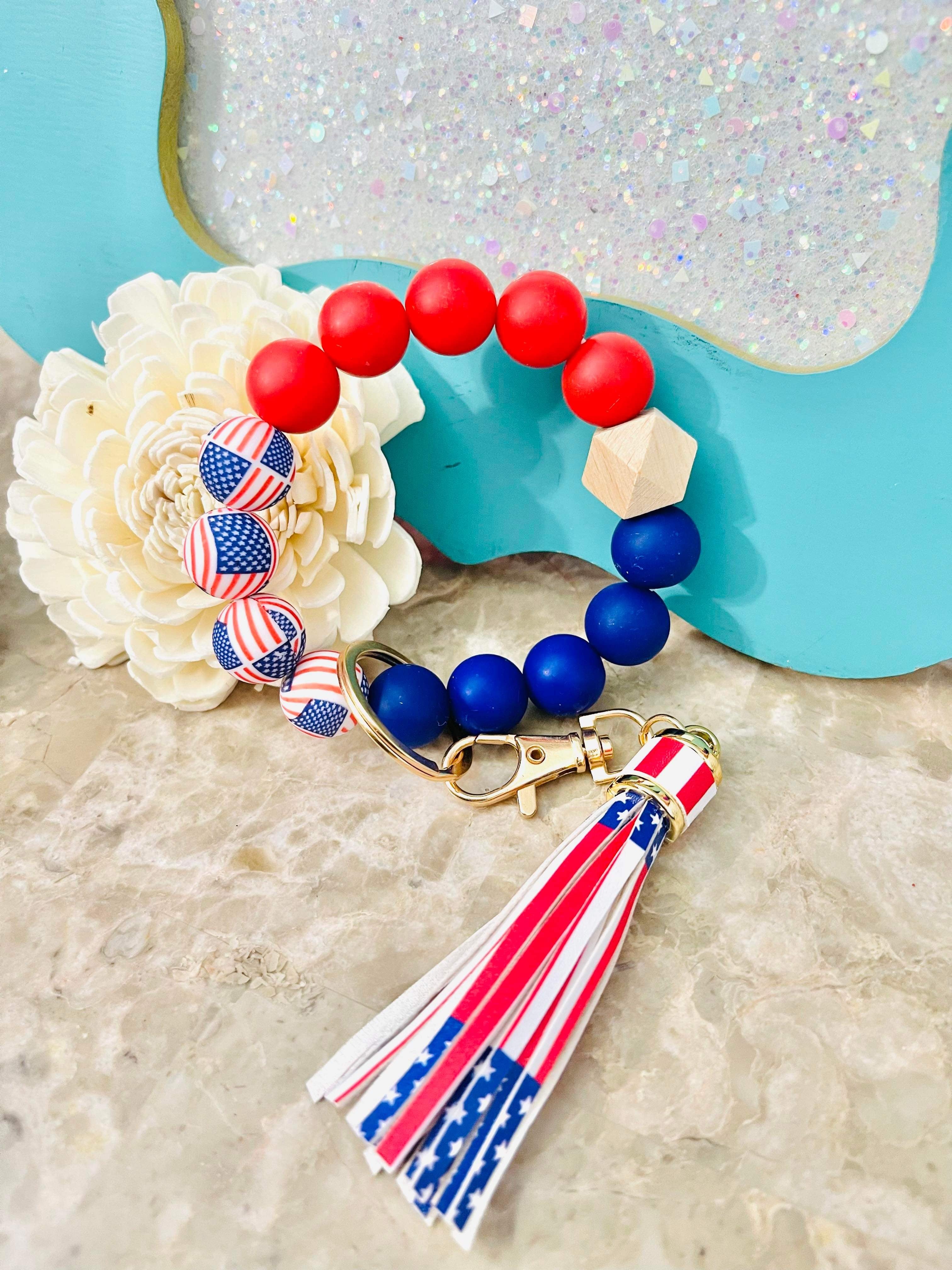 Delilica Stretchy Wristlet Keychains