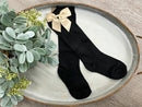 Beautiful Bow Decorated Socks-3
