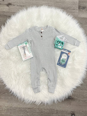 Striped with Relaxation Romper
