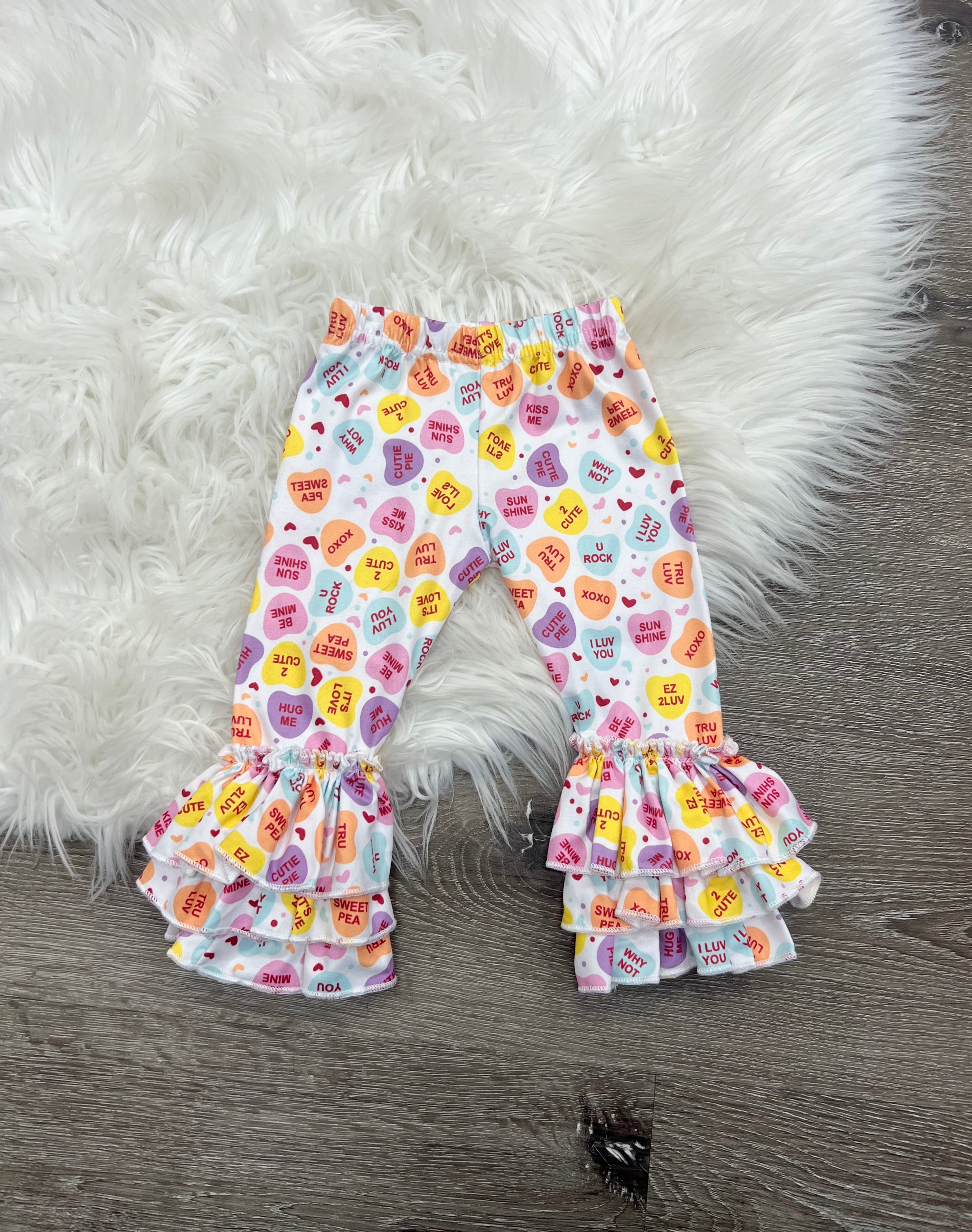 Hug Me Ruffle Leggings