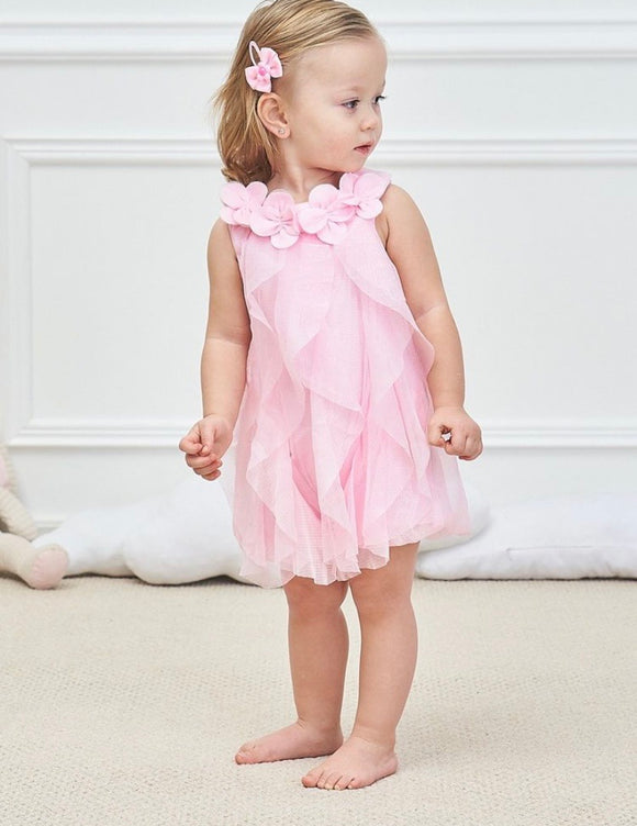 Bubbly Pink Dress Onesie