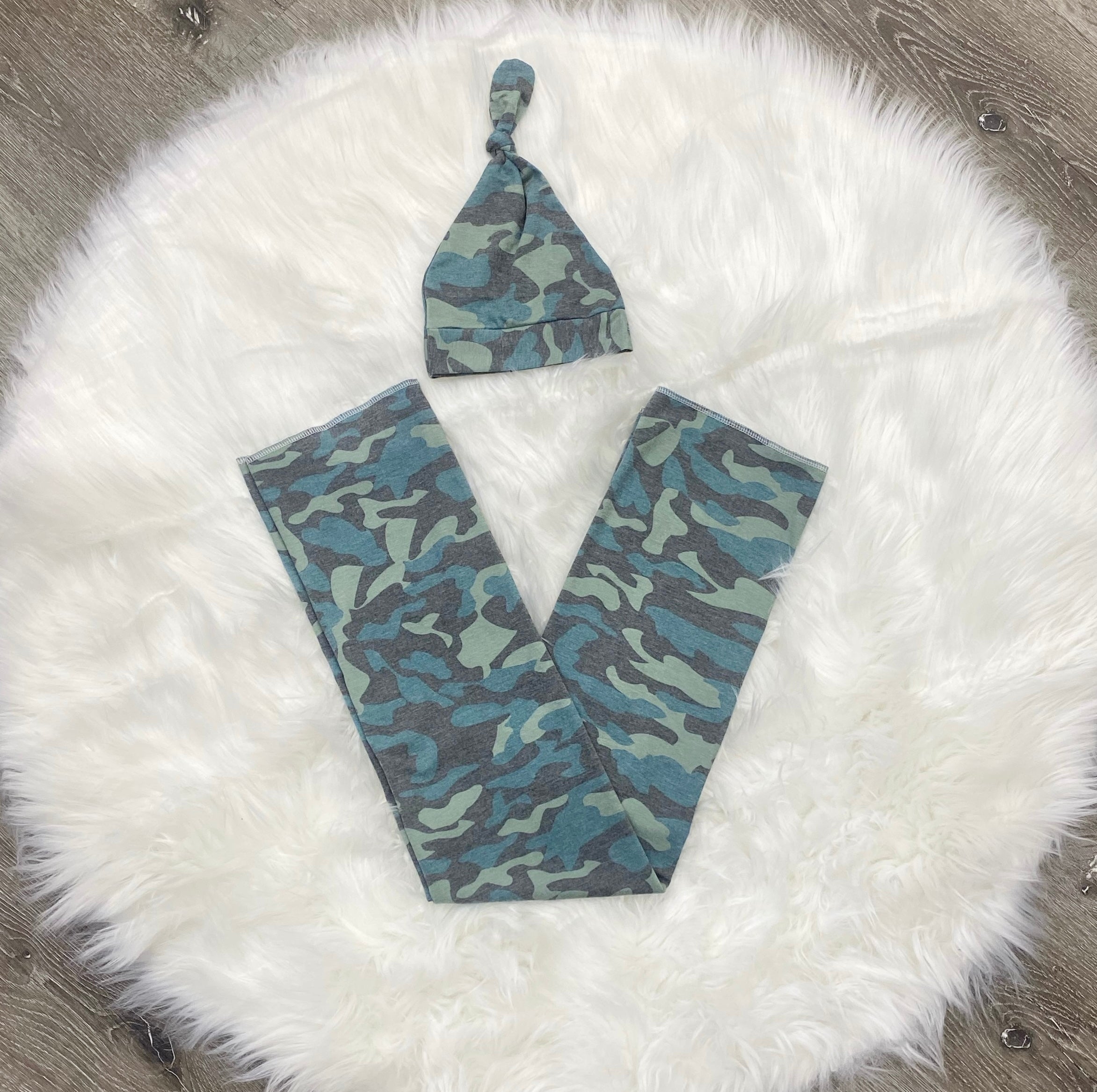 Camo Swaddle Set