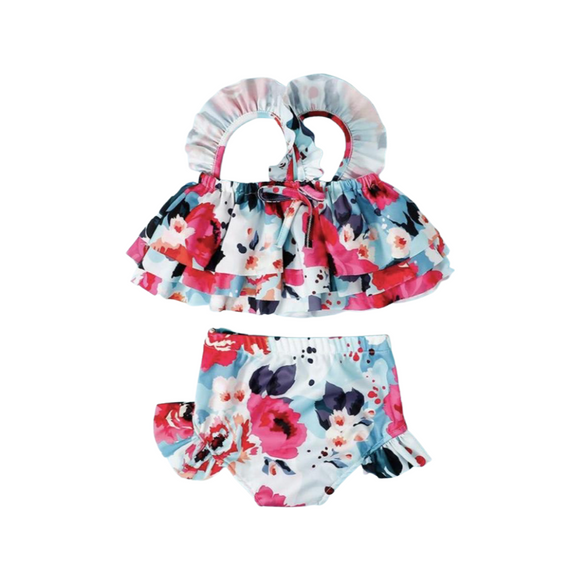 Floral Twirl Swimsuit