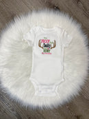 Embroidered I’m Proof Bodysuit-5