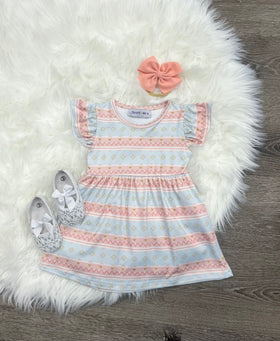 Pastel Aztec Dress