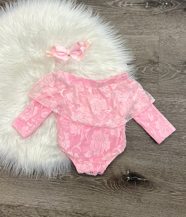 Lacey Off The Shoulder Romper