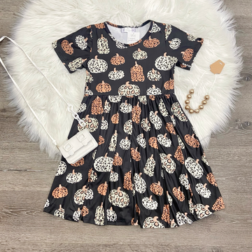 Leopard Pumpkin Dress
