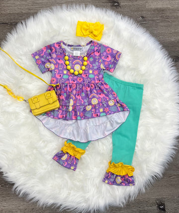 Flamingo Tunic Set