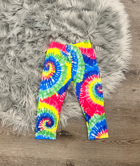 Peace Out Tie Dye Leggings