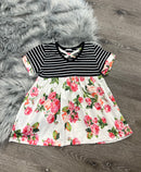 Floral Criss Cross Top-1