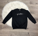 Embroidered Grandma Sweatshirt-1