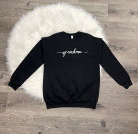 Embroidered Grandma Sweatshirt