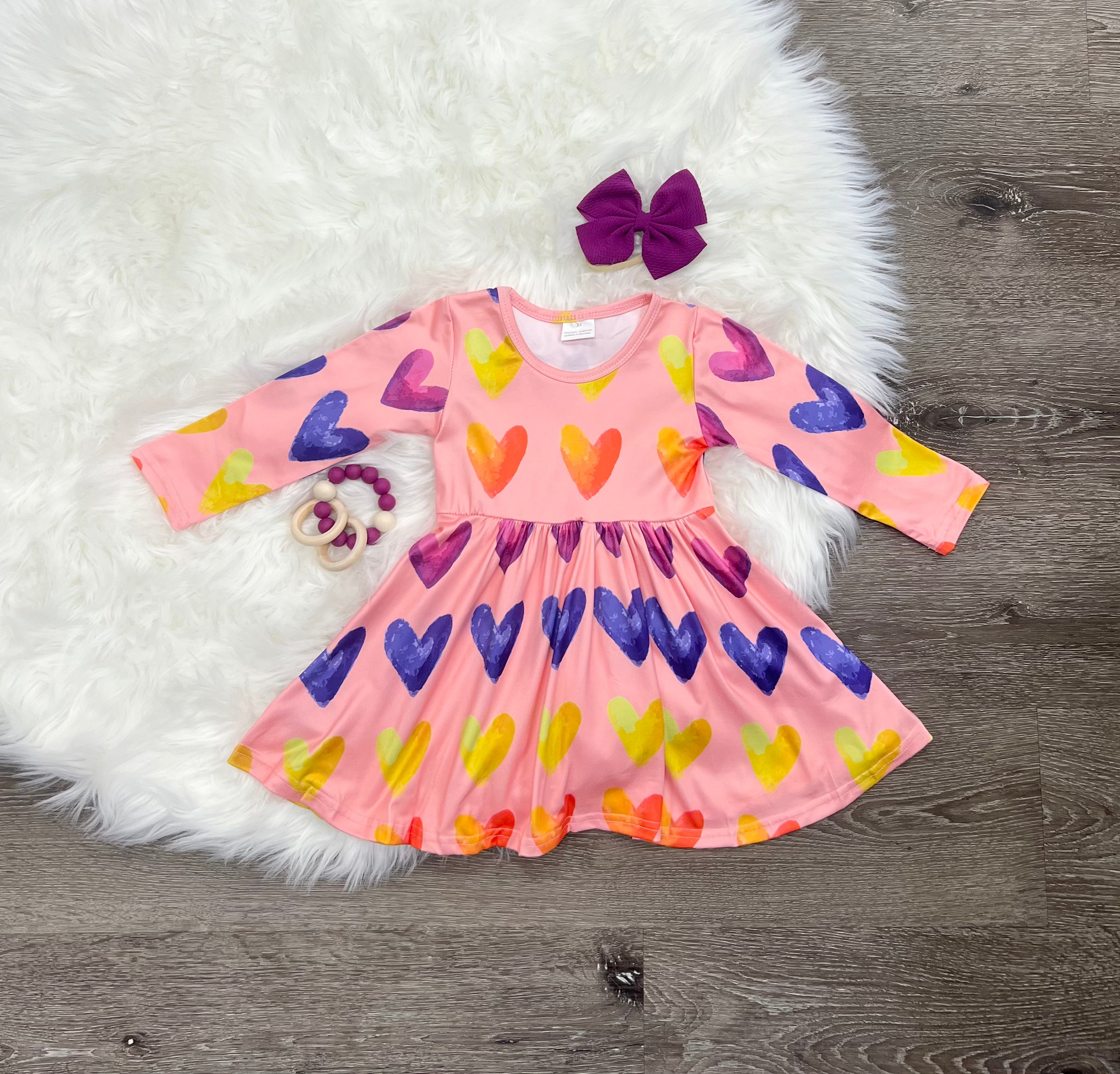 Poppin Hearts Dress