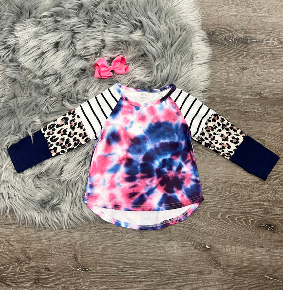 Purple Blast Tie Dye Top