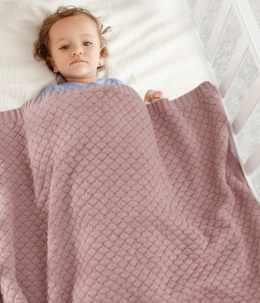 Solid Cotton Blanket
