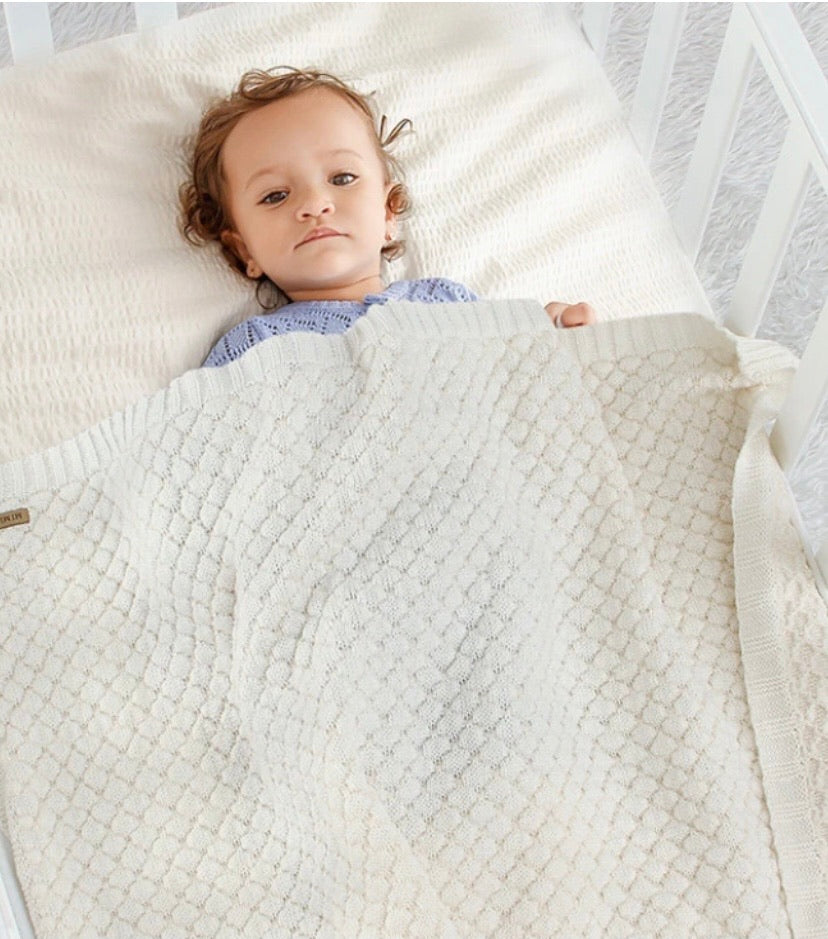 Buy cream Solid Cotton Blanket