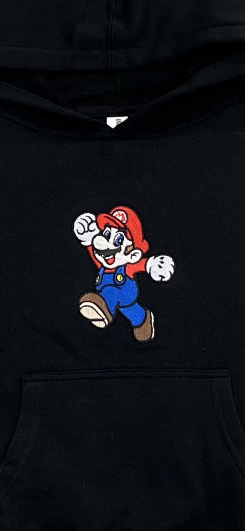 Embroidered Mario Sweatshirt