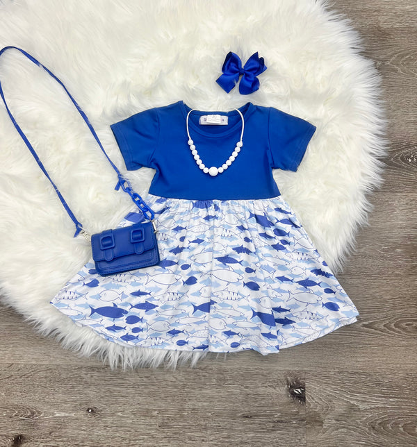 Sharky Twirl Dress