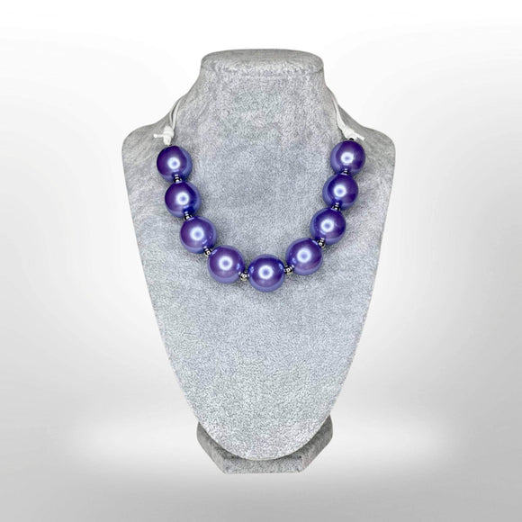 Delilica Shimmer Beaded Necklace