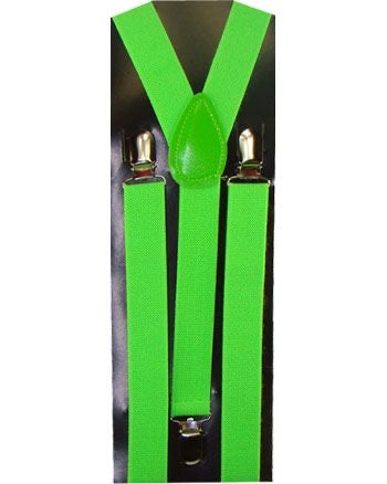 Buy lime-green Suspenders