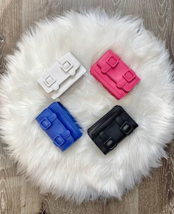 Double Buckle Purse