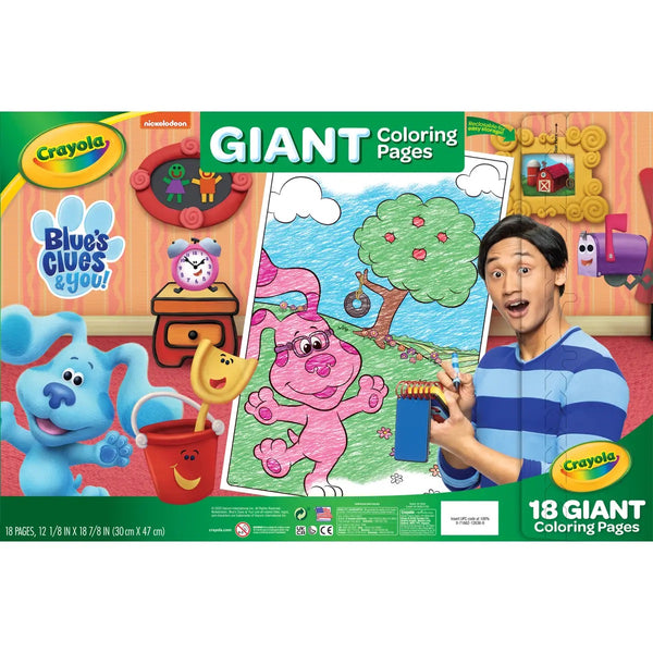 Giant Coloring Book-Blues Clues