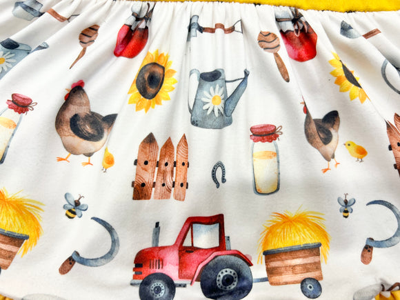 Farm Life Ruffle Dress
