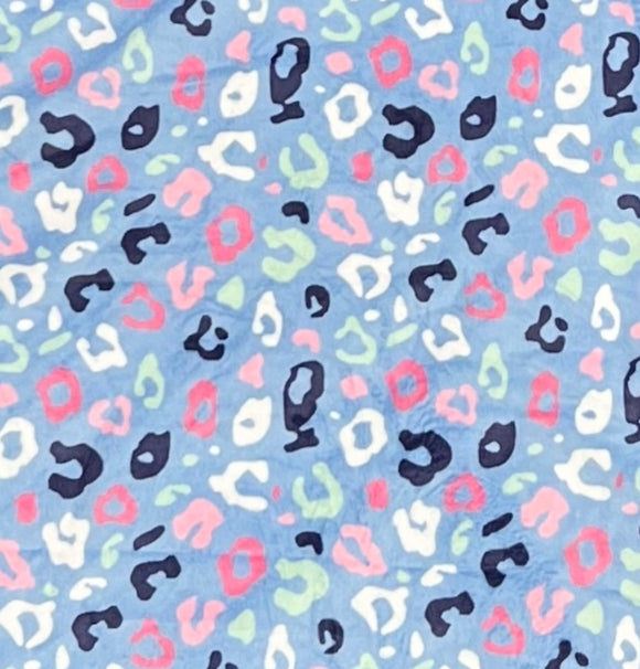 Leopard Minky Baby Blanket