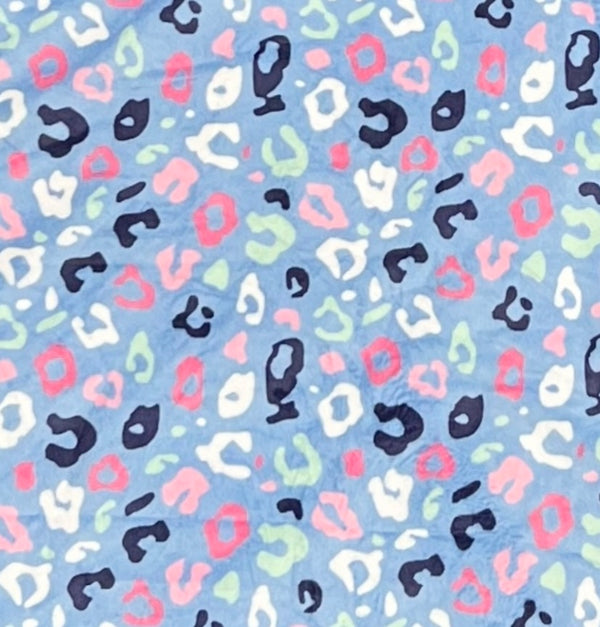 Leopard Minky Baby Blanket