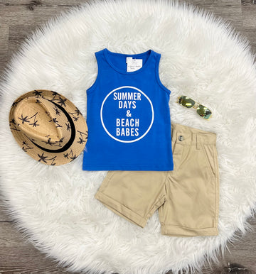 Rugged Butts Beach Babes Tank Set