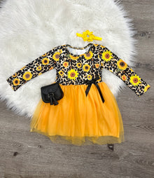 Sunflower Twirl Dress
