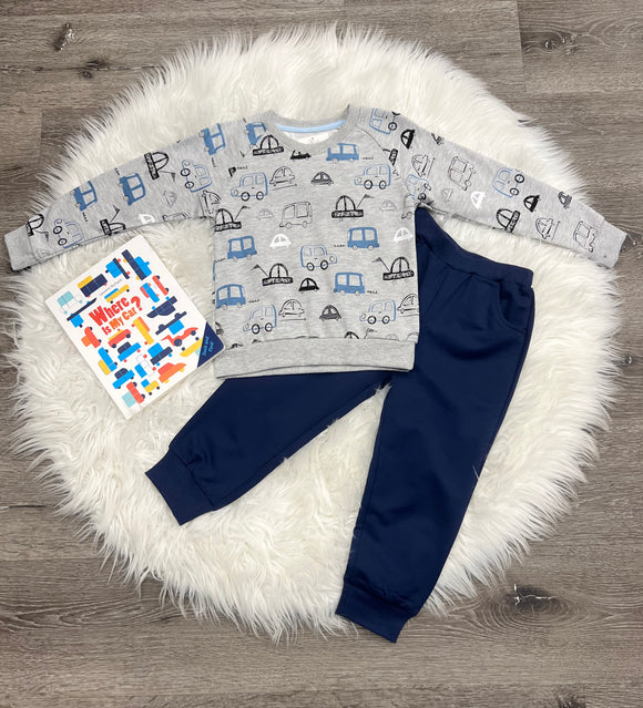 Transportation Sweater