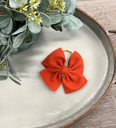 Buy dark-orange Textured Headband (Skinny Band)