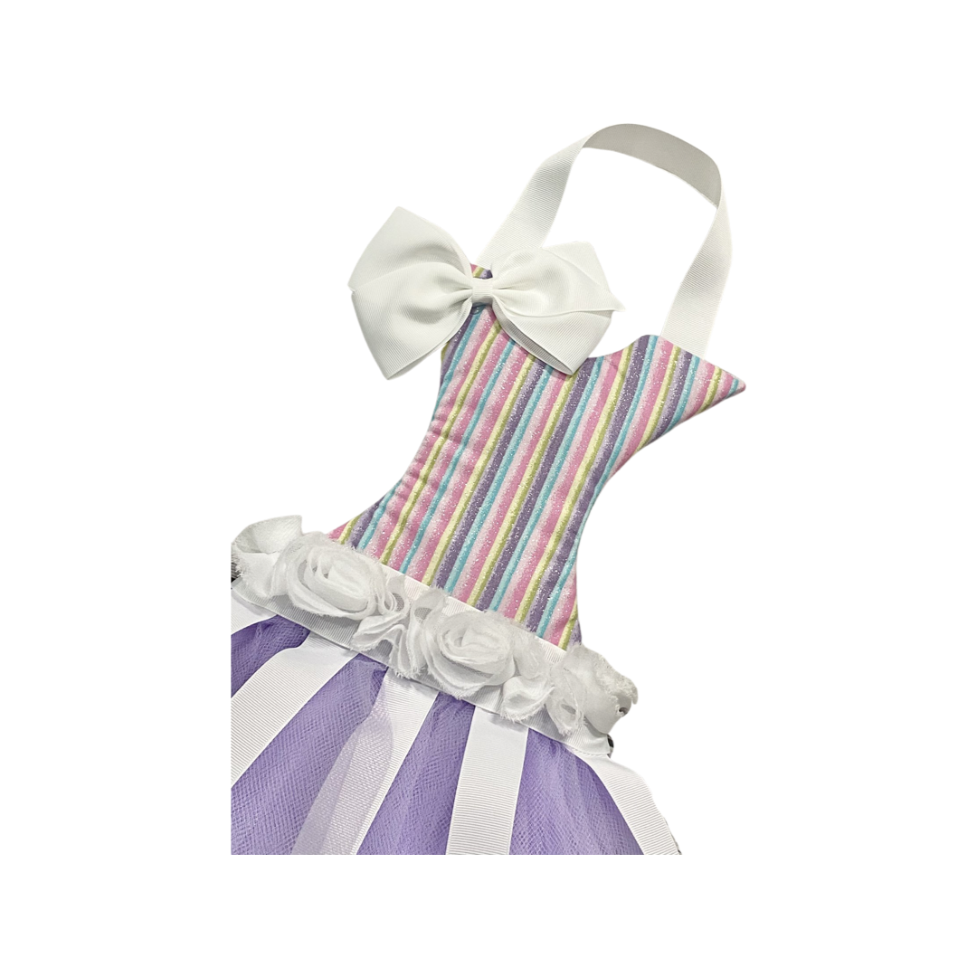 Little Girl Hair Bow Clip Hanger Decor