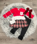 Plaid & Lace Tunic-1