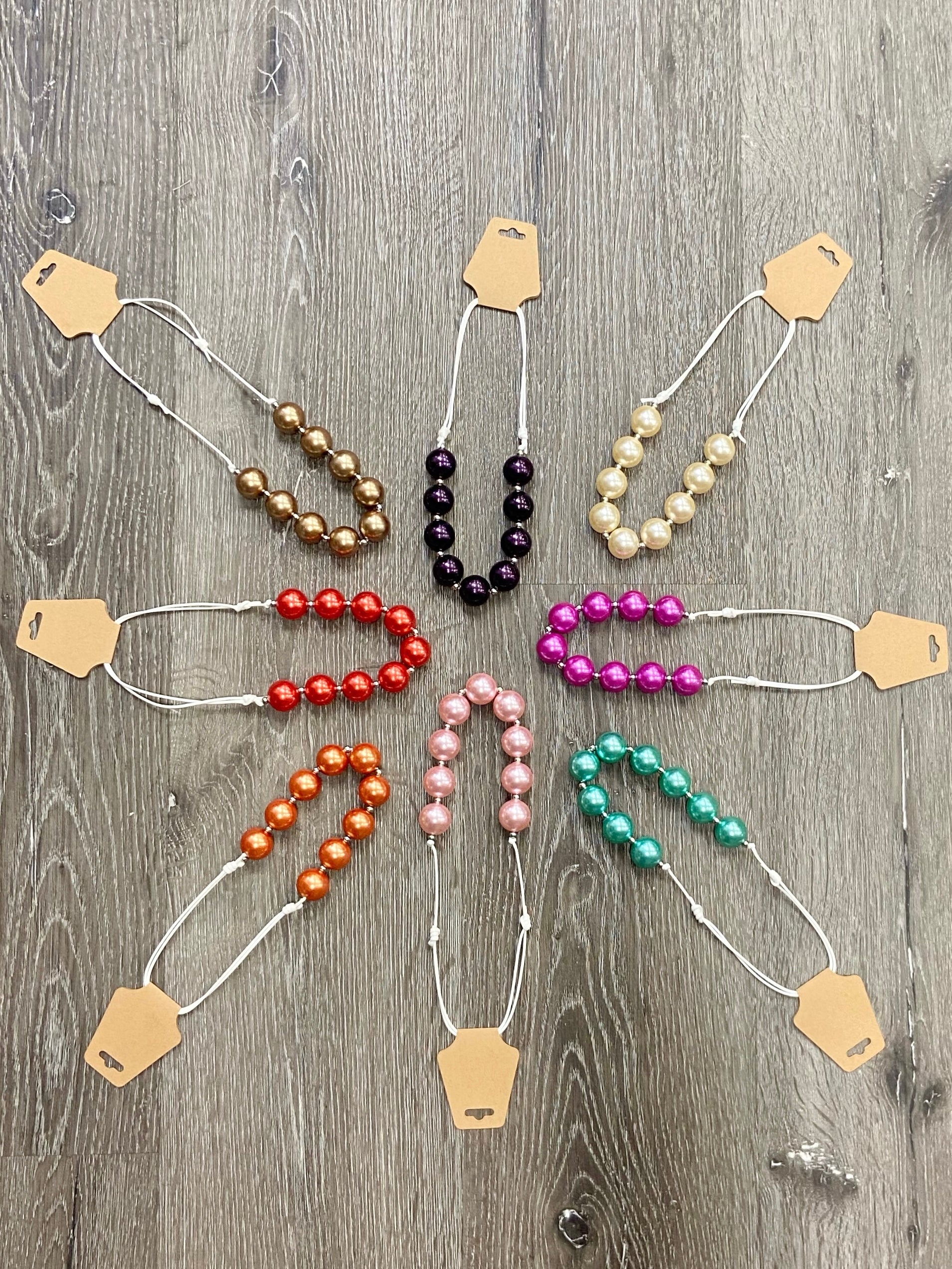 Delilica Shimmer Beaded Necklace