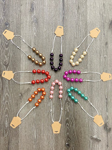 Delilica Shimmer Beaded Necklace
