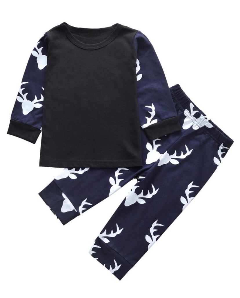 Navy Antler Set