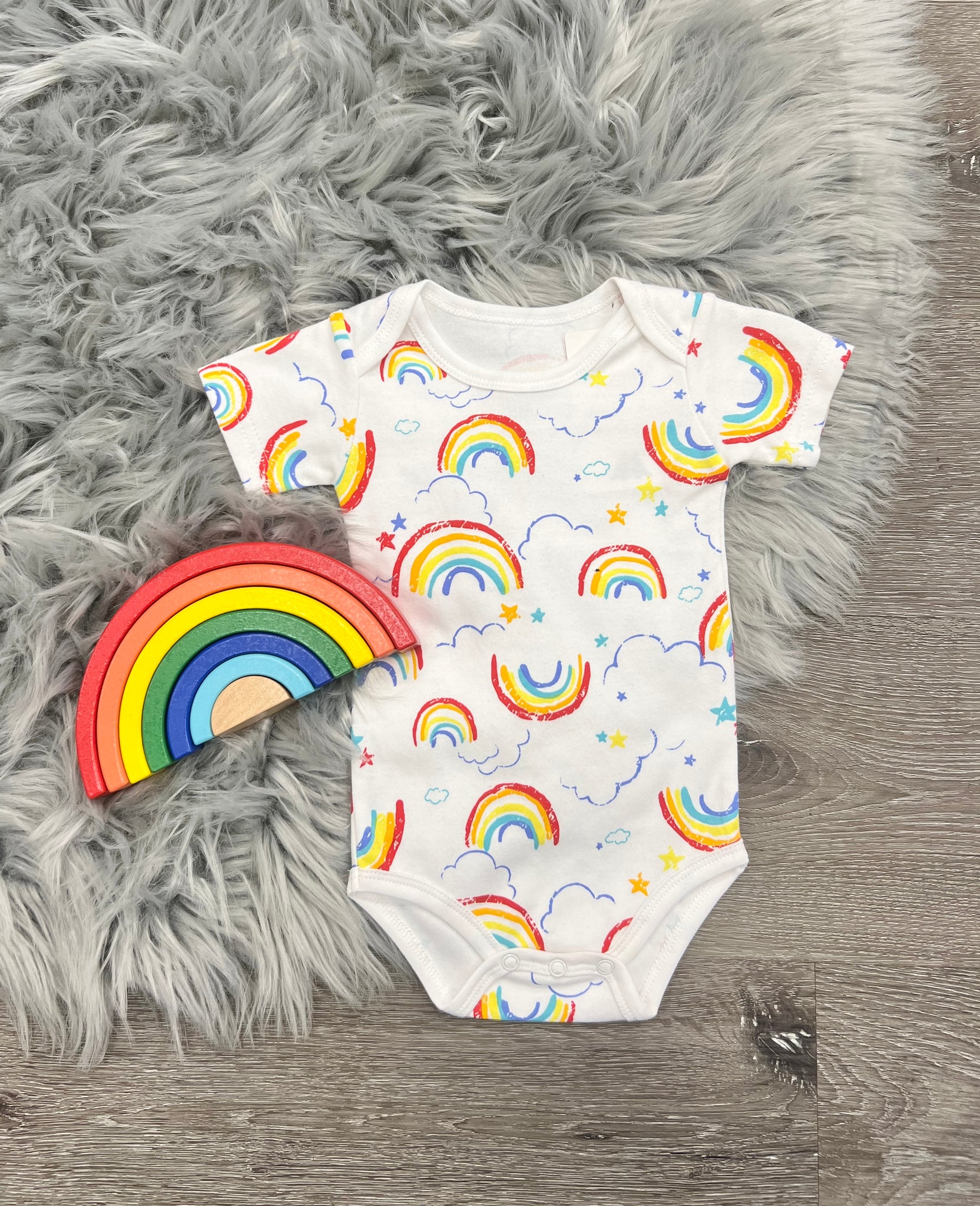 Rainbow Baby Bodysuit