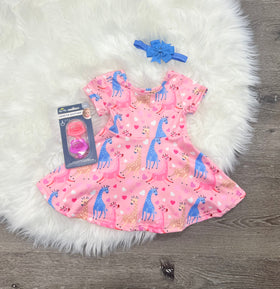 Giraffe Gals Twirly Dress