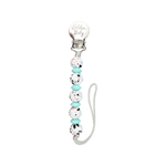 Golden Baby Pacifier Clip
