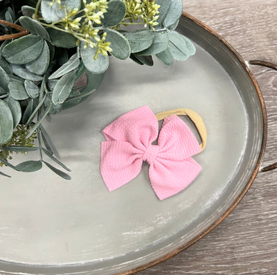 Buy lt-pink Textured Headband (Skinny Band)