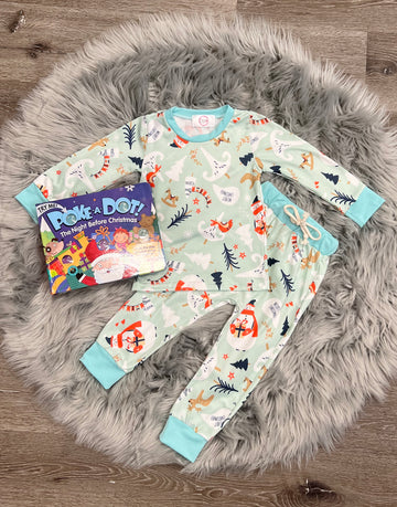 Merry Christmas Snowman Jammies