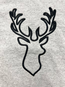 Embroidered Deer T-Shirt-2