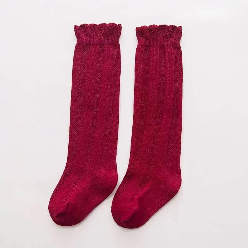 Buy maroon Delilica Long Socks