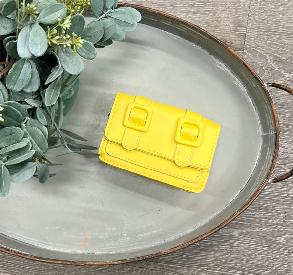 Delilica Double Buckle Purse