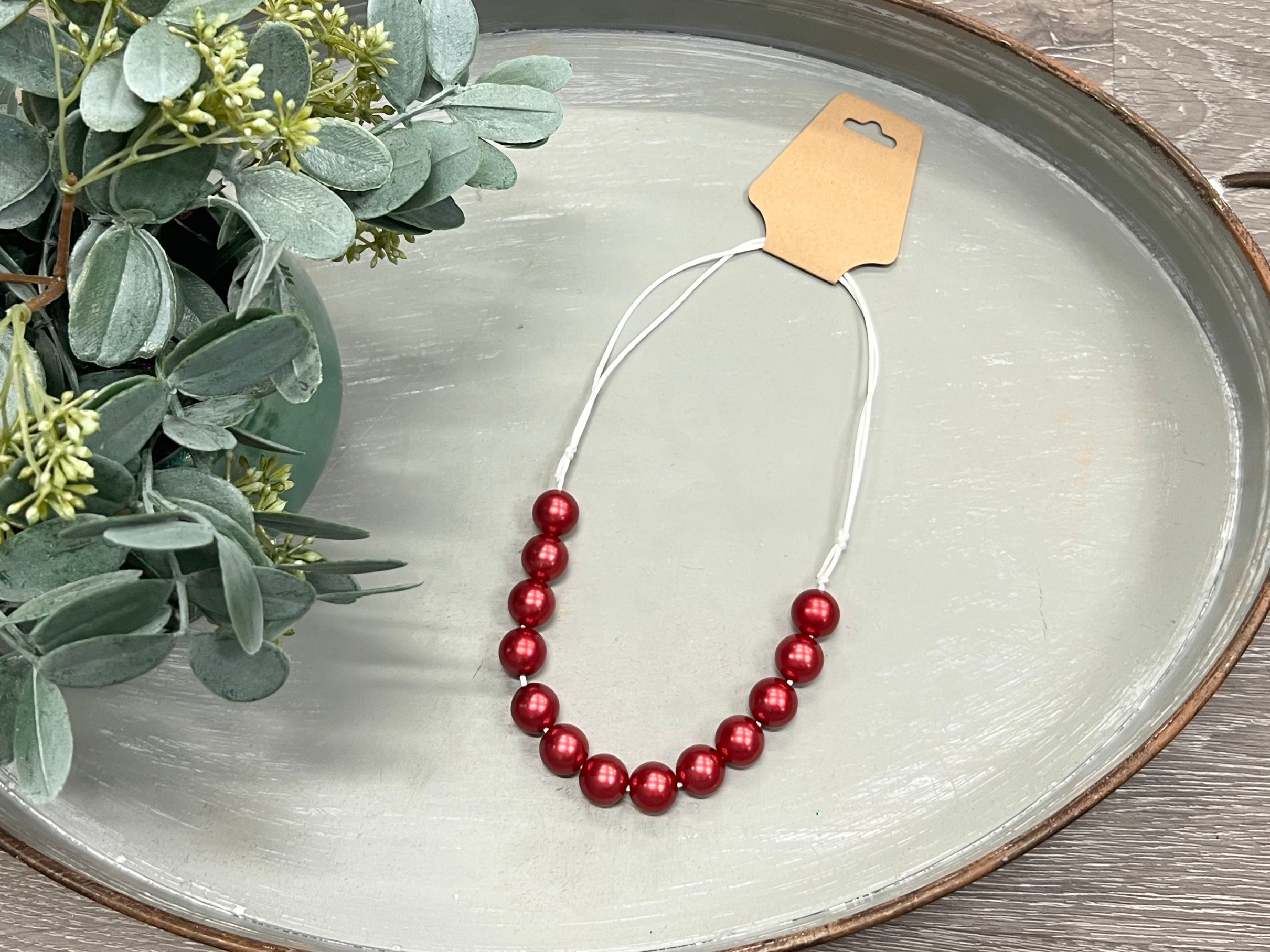 Delilica Shimmer Beaded Necklace