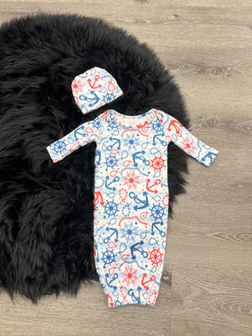 Anchors Away Sleep Sack Set
